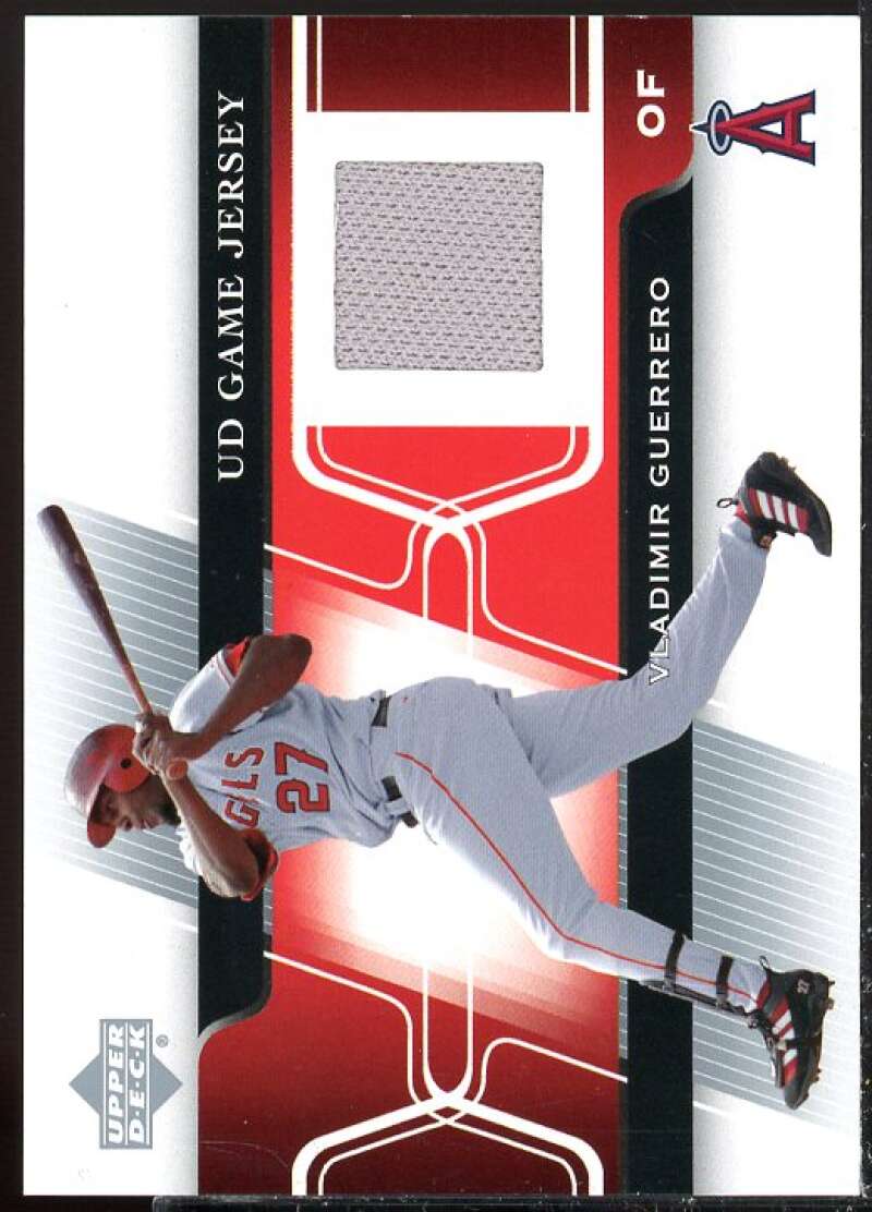 Vladimir Guerrero Card 2005 Upper Deck Game Jersey #VG  Image 1