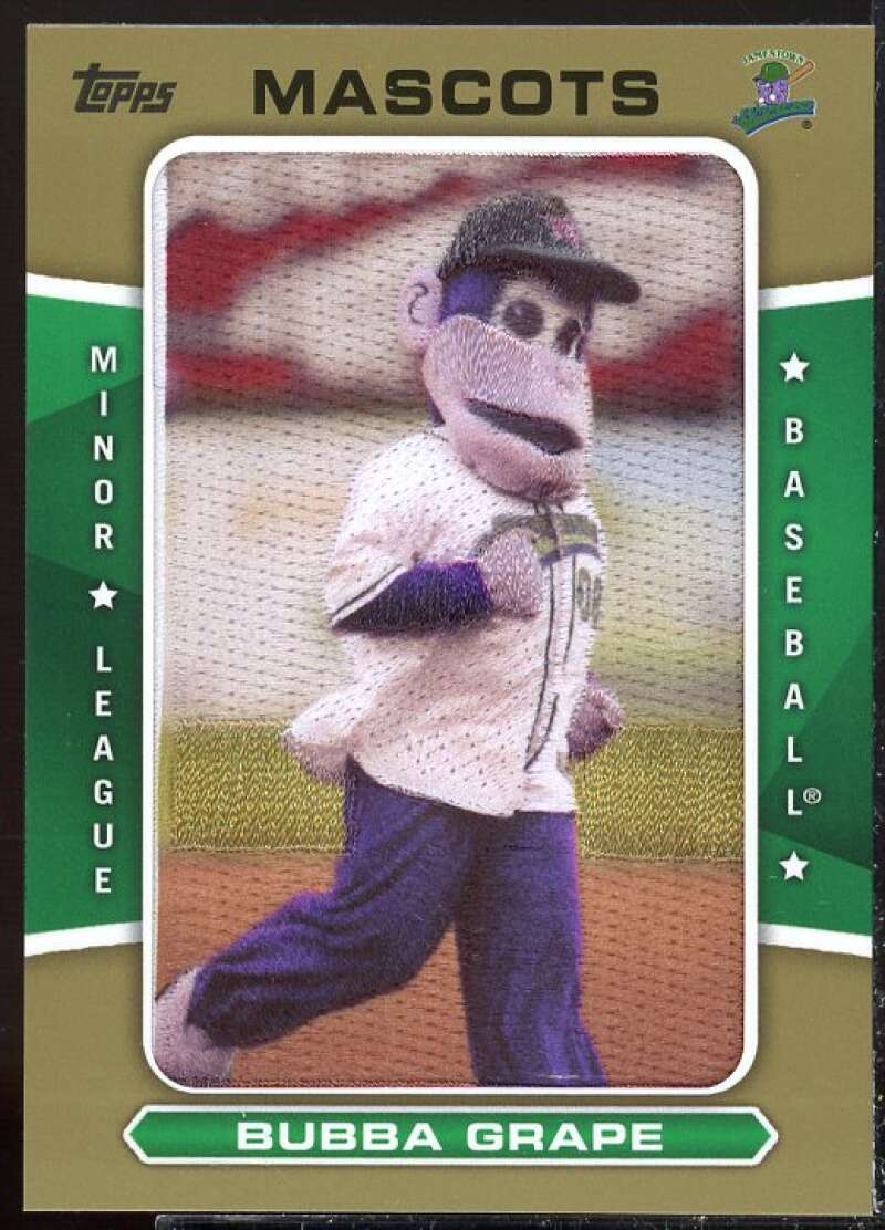 Bubba Grape Card 2014 Topps Pro Debut Mascots Gold #MMBG  Image 1