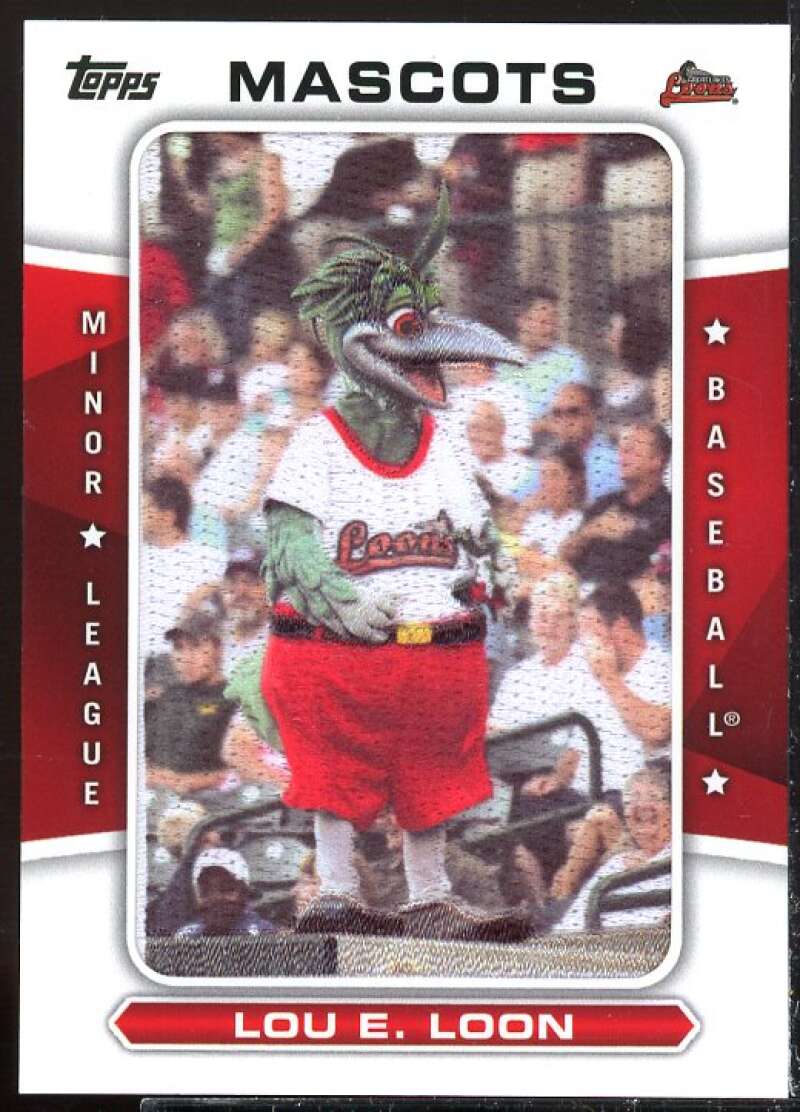 Lou E. Loon Card 2013 Topps Pro Debut Mascots #LEL  Image 1