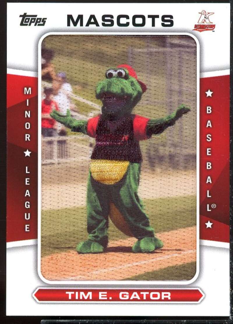 Tim E. Gator Card 2013 Topps Pro Debut Mascots #TEG  Image 1