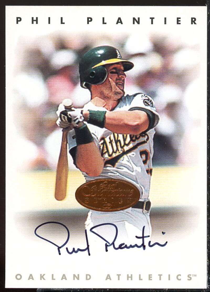 Phil Plantier Card 1996 Leaf Signature Autographs #183  Image 1