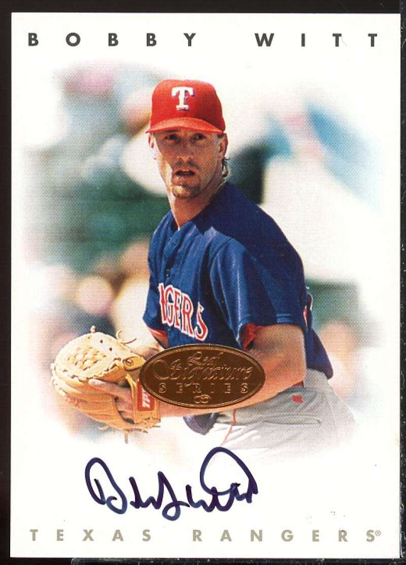 Bobby Witt Card 1996 Leaf Signature Autographs #248  Image 1
