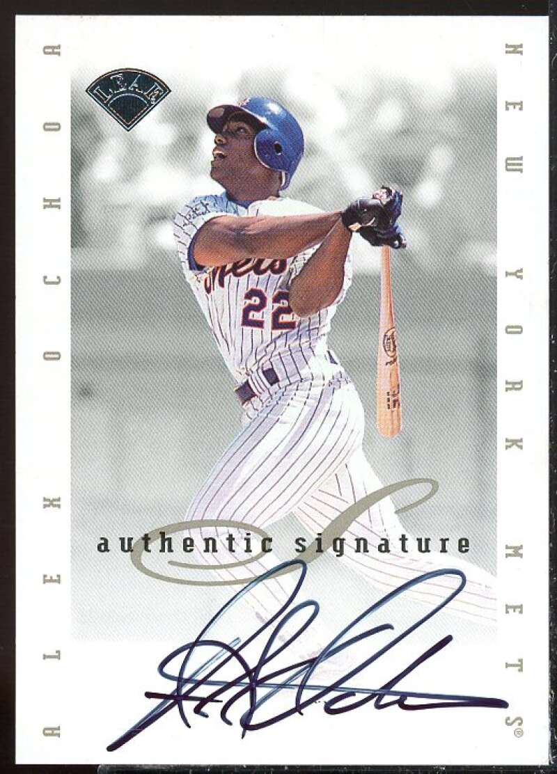 Alex Ochoa Card 1996 Leaf Signature Extended Autographs #145  Image 1