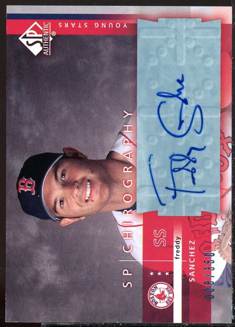 Freddy Sanchez Card 2003 SP Authentic Chirography Young Stars #FS  Image 1
