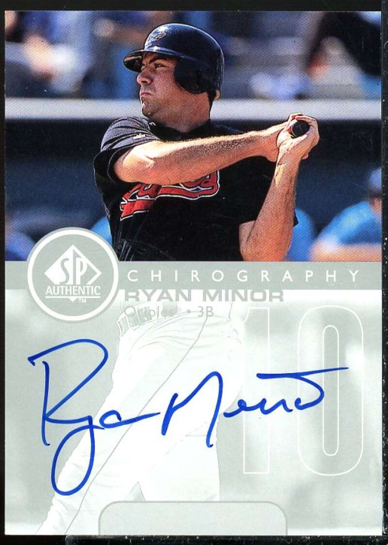 Ryan Minor Card 1999 SP Authentic Chirography #RM  Image 1