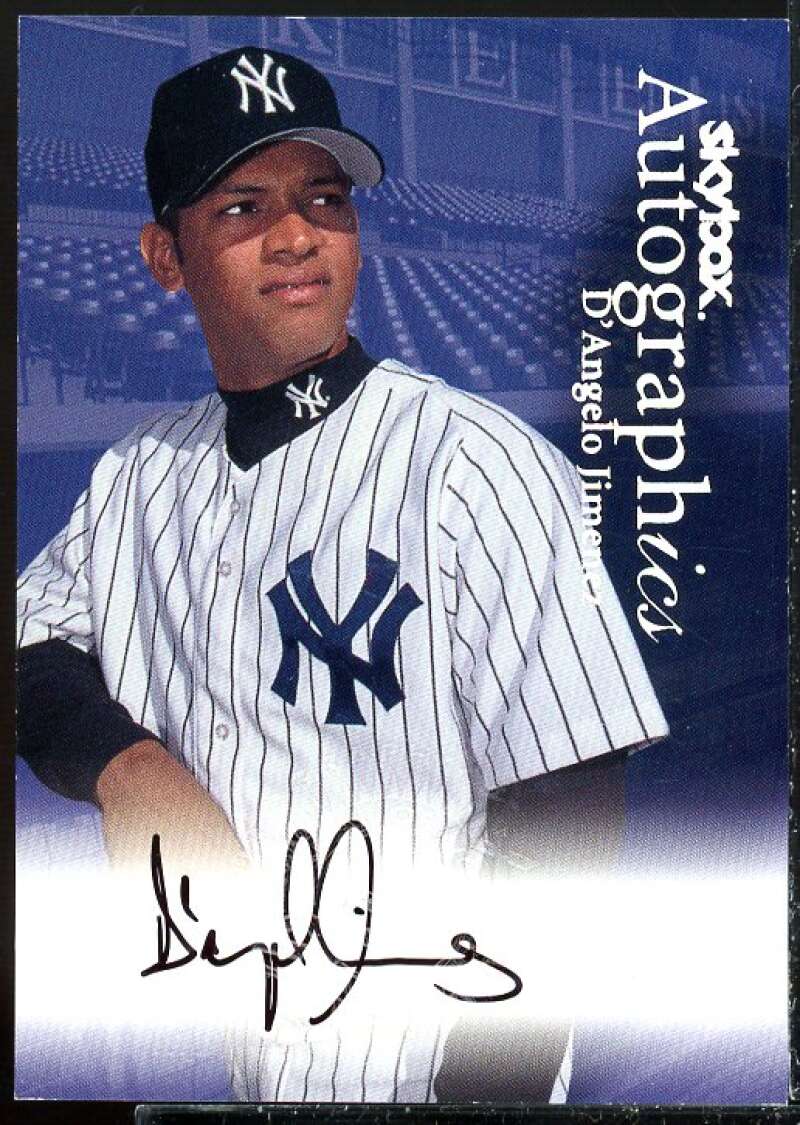 D'Angelo Jimenez Card 2000 SkyBox Autographics #65  Image 1