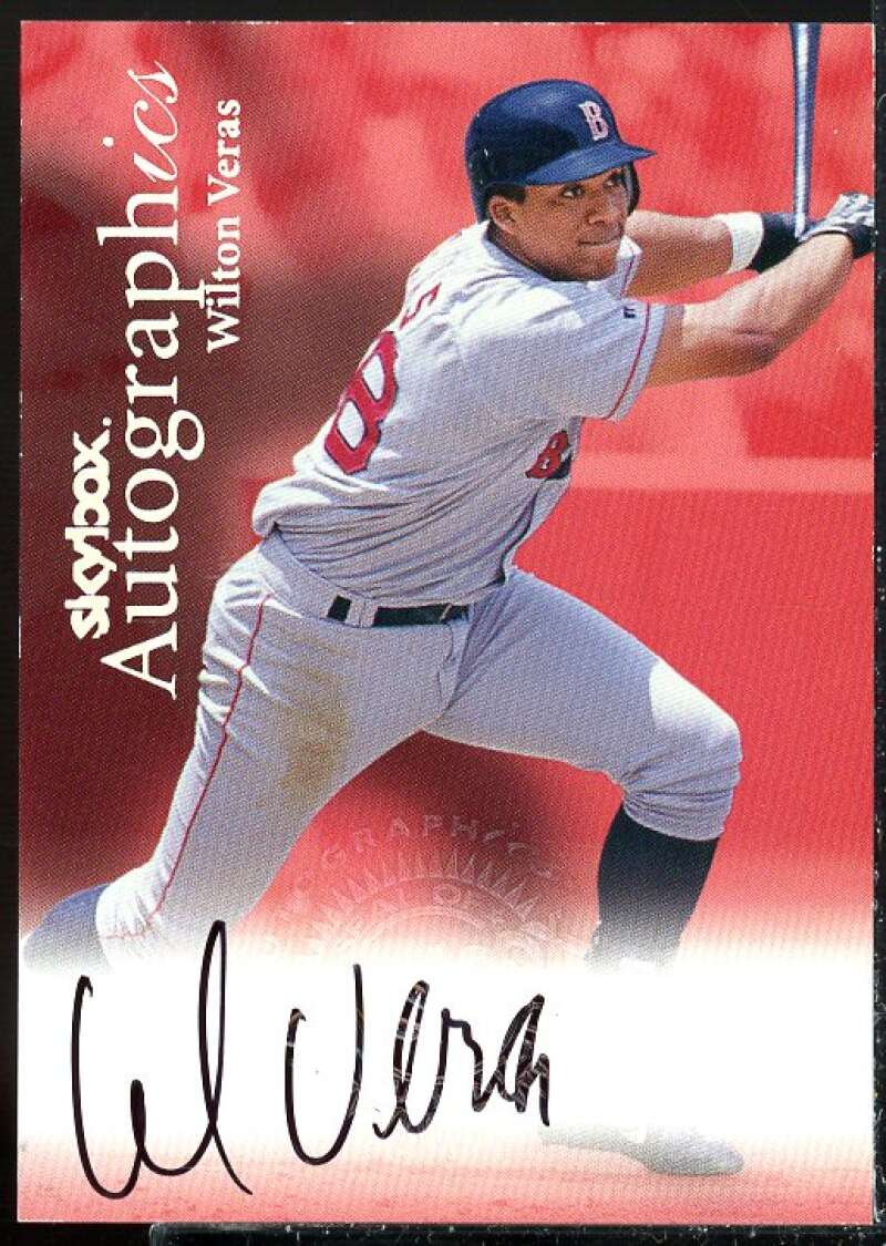 Wilton Veras Card 2000 SkyBox Autographics #122  Image 1