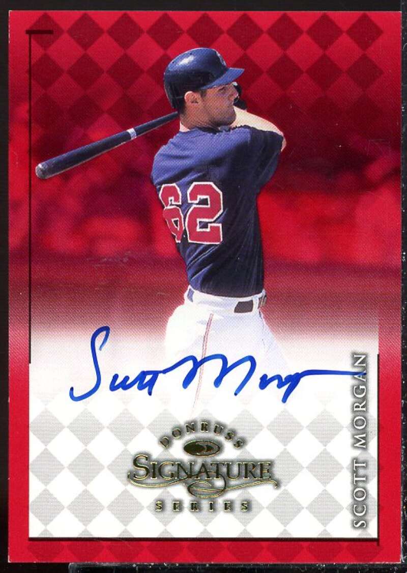 Scott Morgan Card 1998 Donruss Signature Autographs #61  Image 1