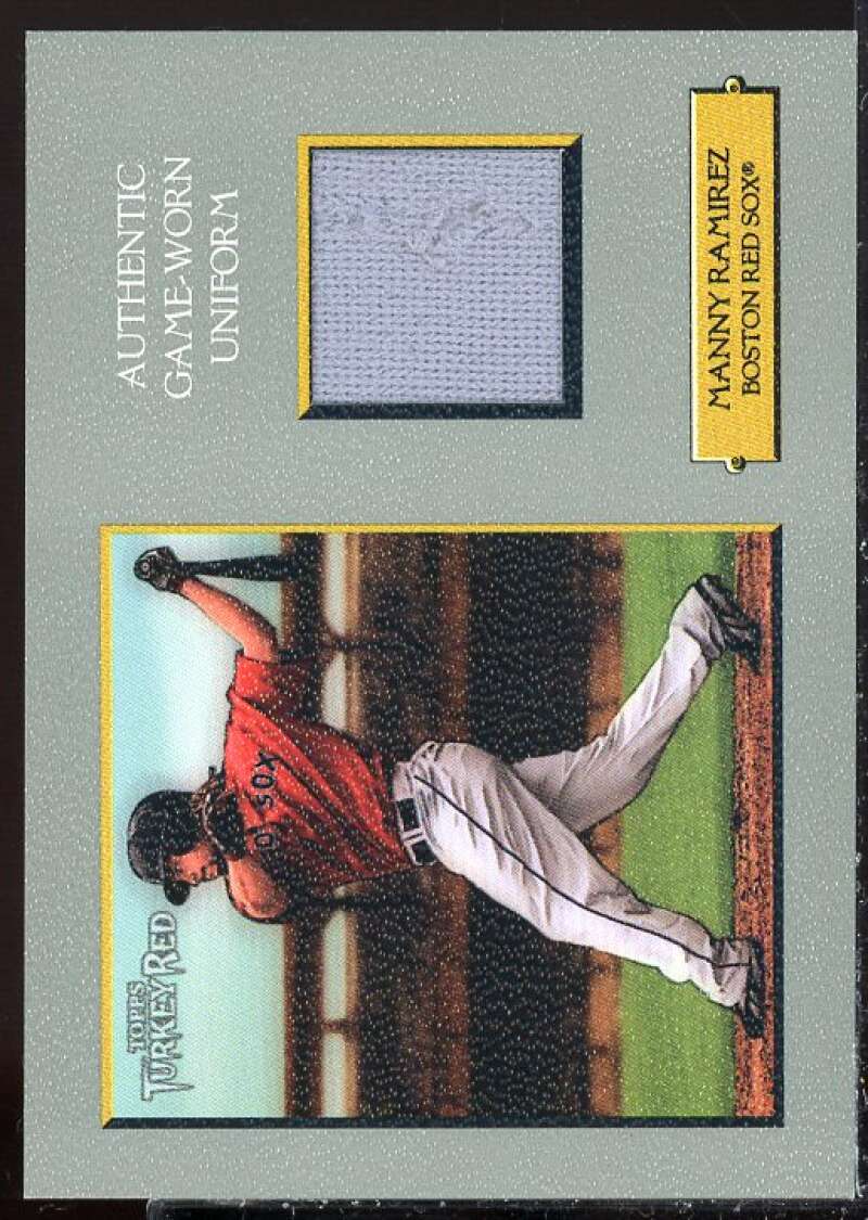 Manny Ramirez Pants Card 2006 Topps Turkey Red Relics #MR  Image 1