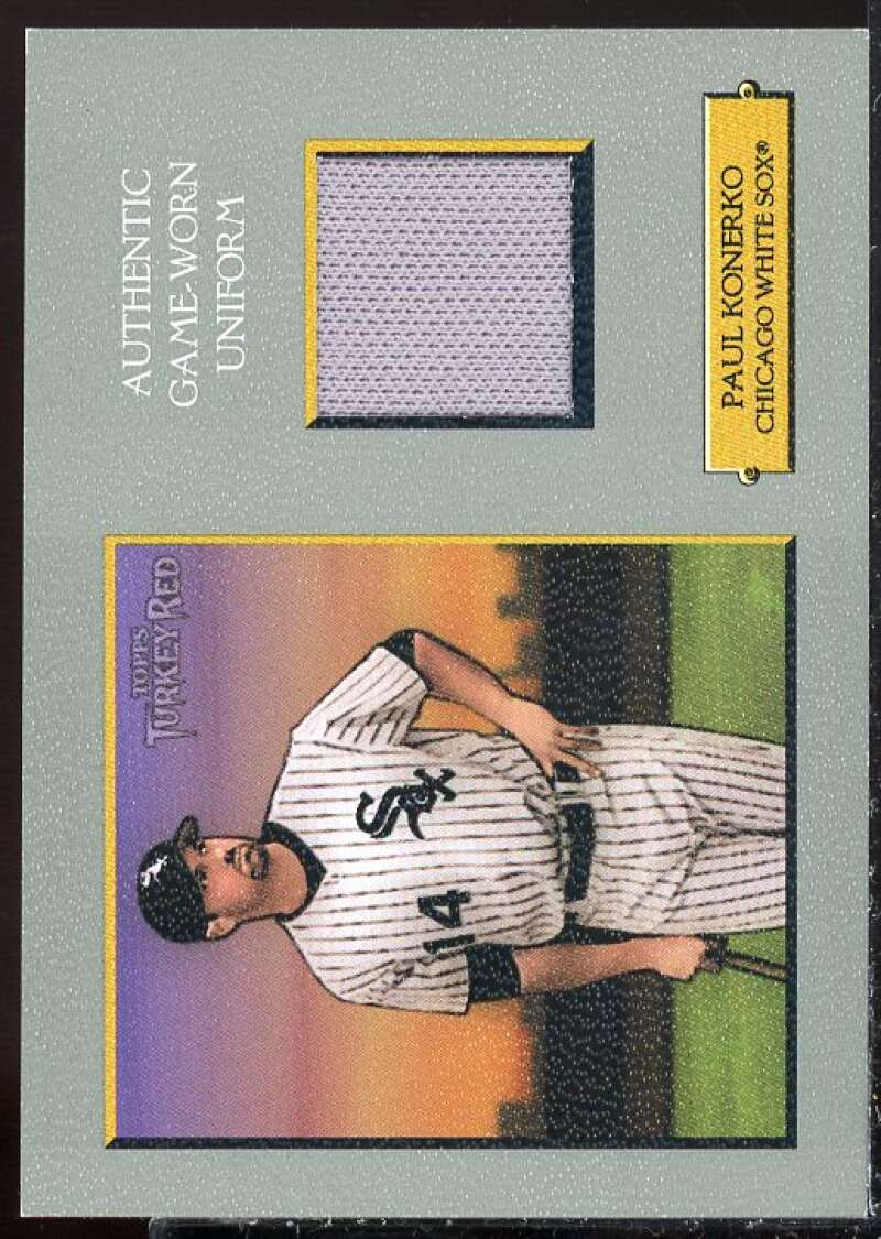 Paul Konerko Pants Card 2006 Topps Turkey Red Relics #PK  Image 1