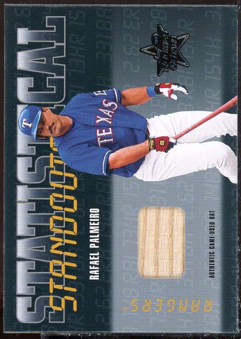 Rafael Palmeiro 2002 Leaf Rookies and Stars Statistical Standouts Materials #37  Image 1