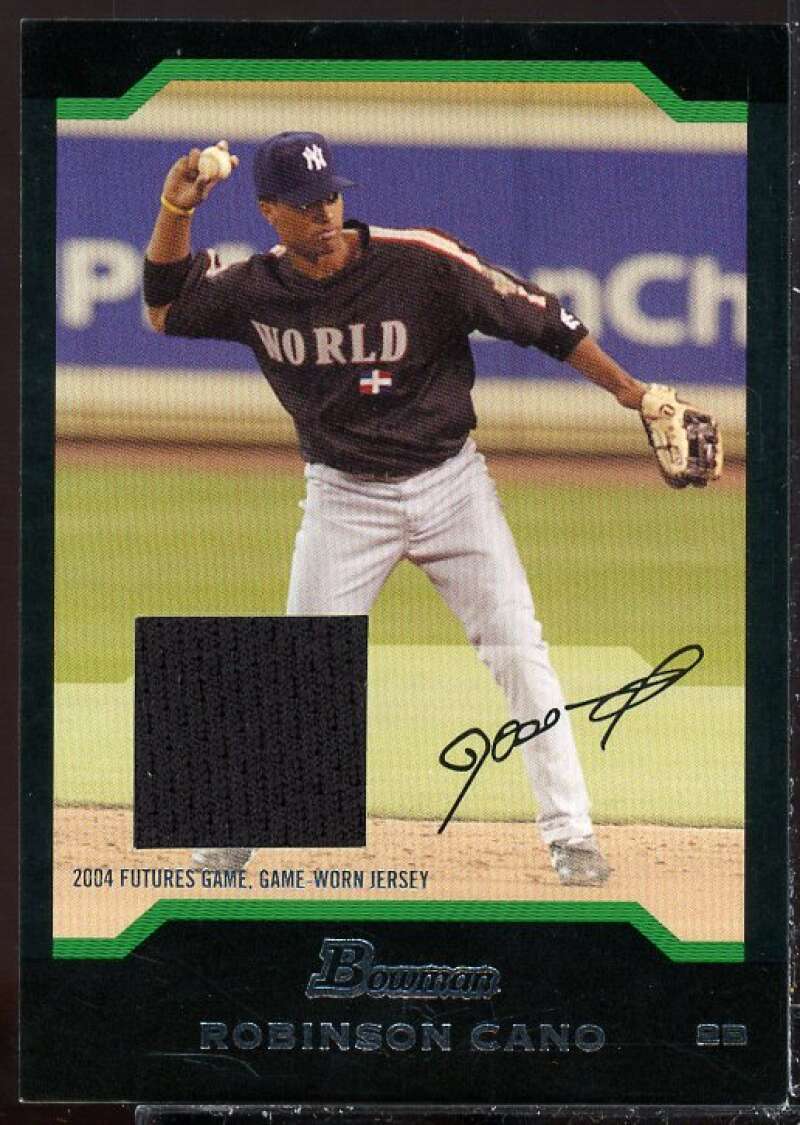 Robinson Cano Card 2004 Bowman Draft Futures Game Jersey Relics #155  Image 1