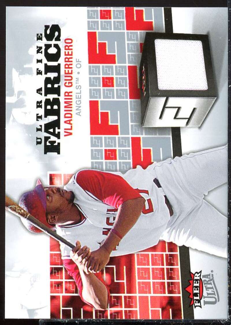 Vladimir Guerrero Card 2006 Ultra Fine Fabrics #VG  Image 1