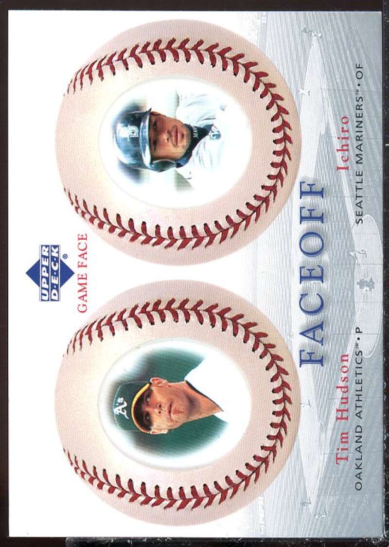 T.Hudson/I.Suzuki Card 2003 Upper Deck Game Face #174  Image 1