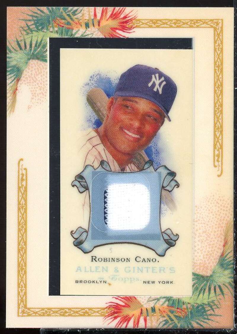 Robinson Cano Card 2006 Topps Allen and Ginter Relics #RC  Image 1