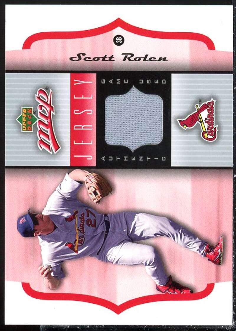 Scott Rolen Card 2005 Upper Deck MVP Jersey #SR  Image 1