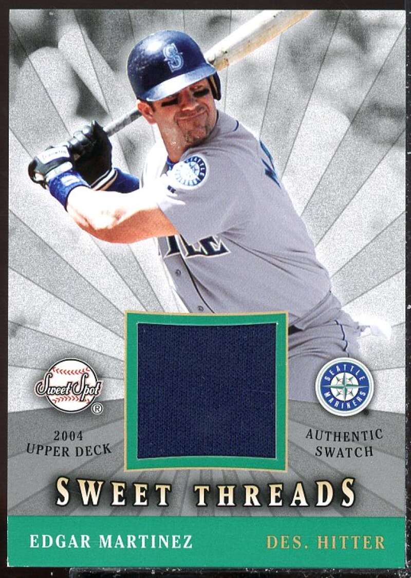 Edgar Martinez Card 2004 Sweet Spot Sweet Threads #STSEM  Image 1