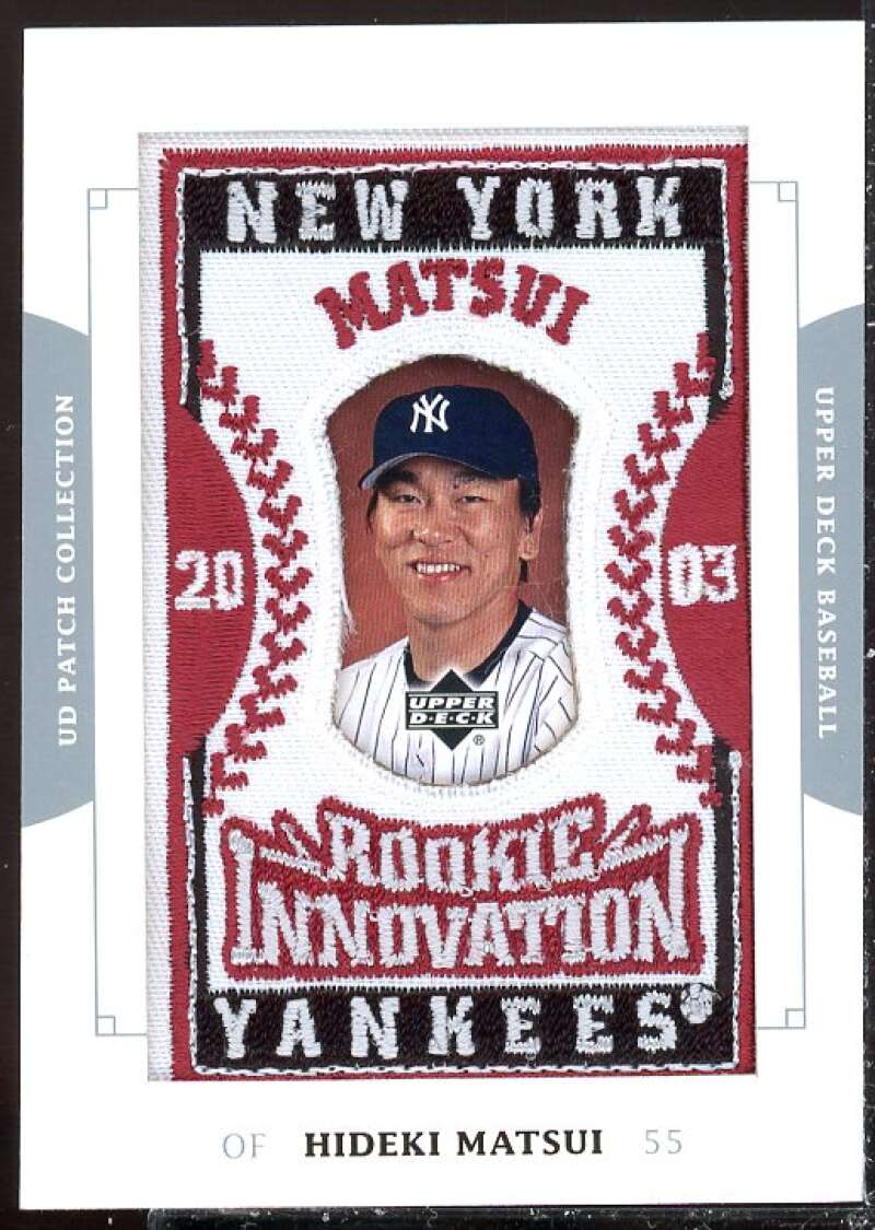Hideki Matsui RI RC Card 2003 UD Patch Collection #151  Image 1