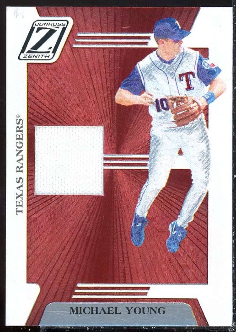Michael Young Card 2005 Zenith Z-Jerseys #90  Image 1