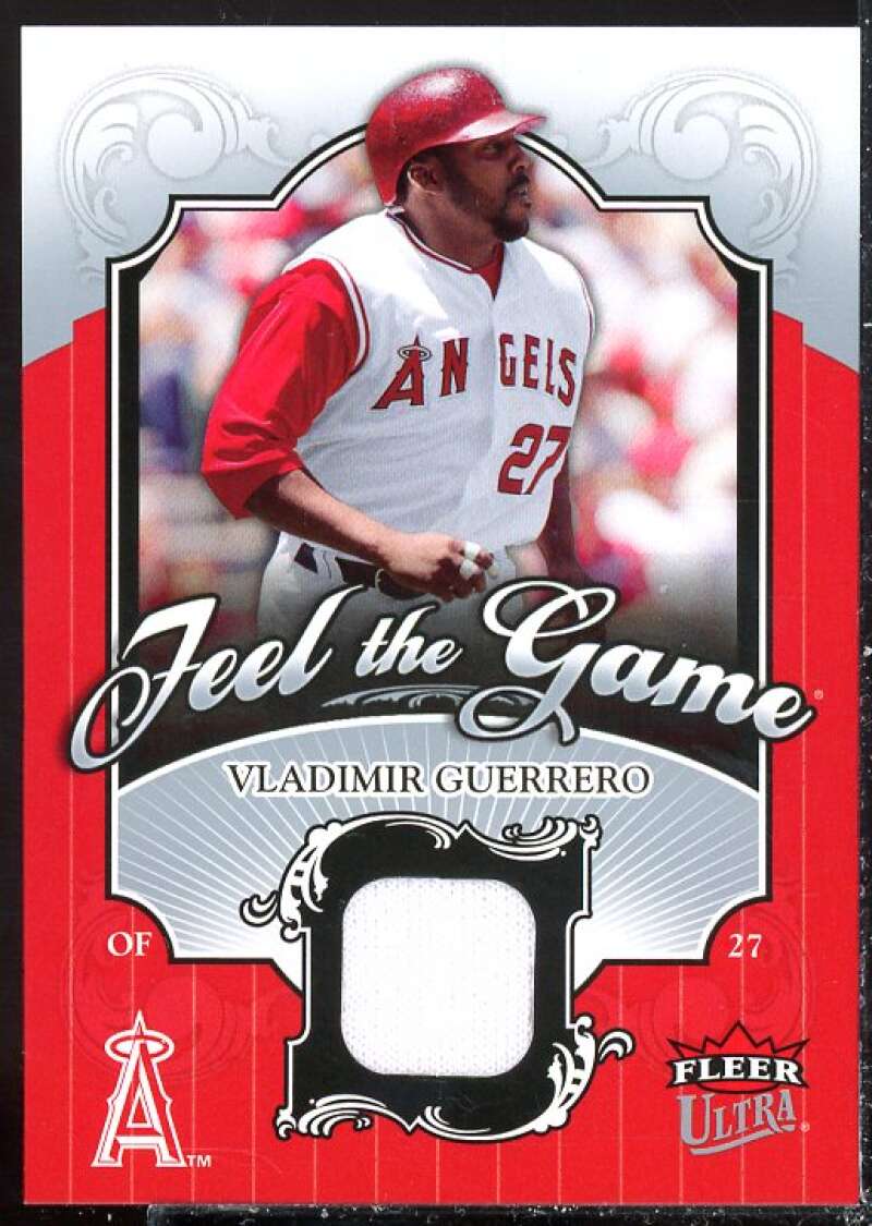 Vladimir Guerrero Jsy Card 2006 Ultra Feel the Game #VG  Image 1