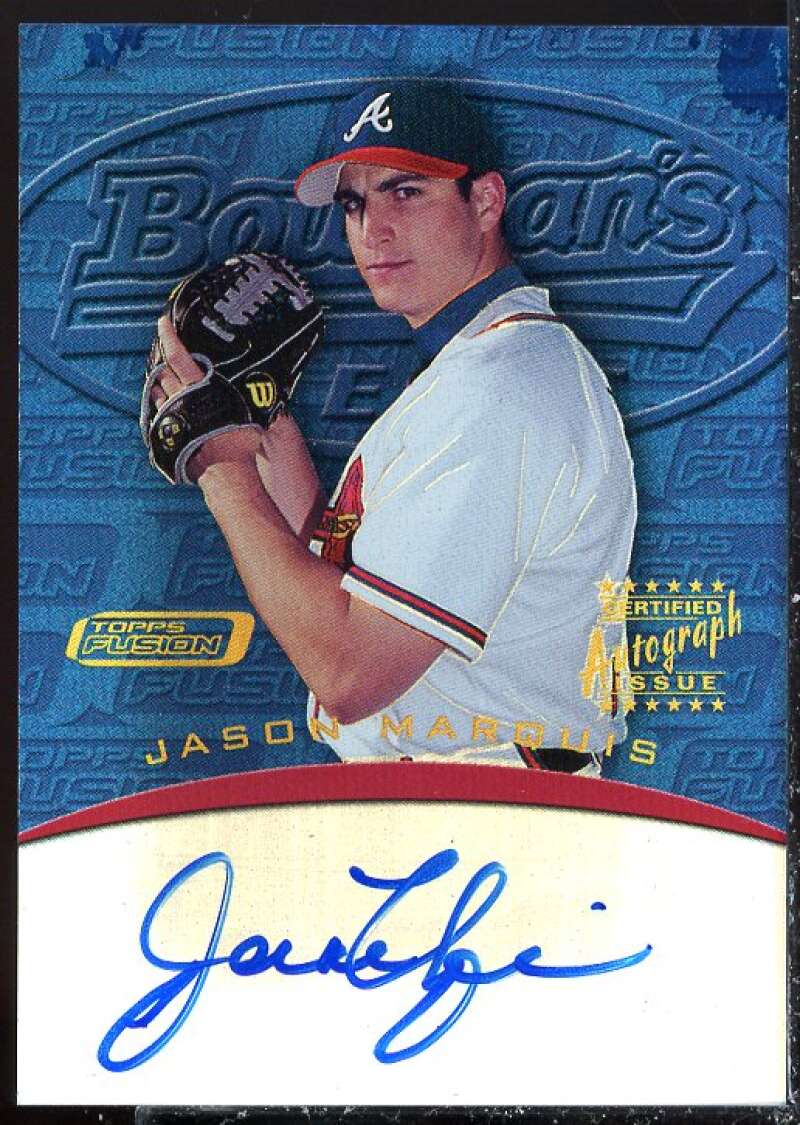 Jason Marquis Card 2001 Topps Fusion Autographs #FA3  Image 1