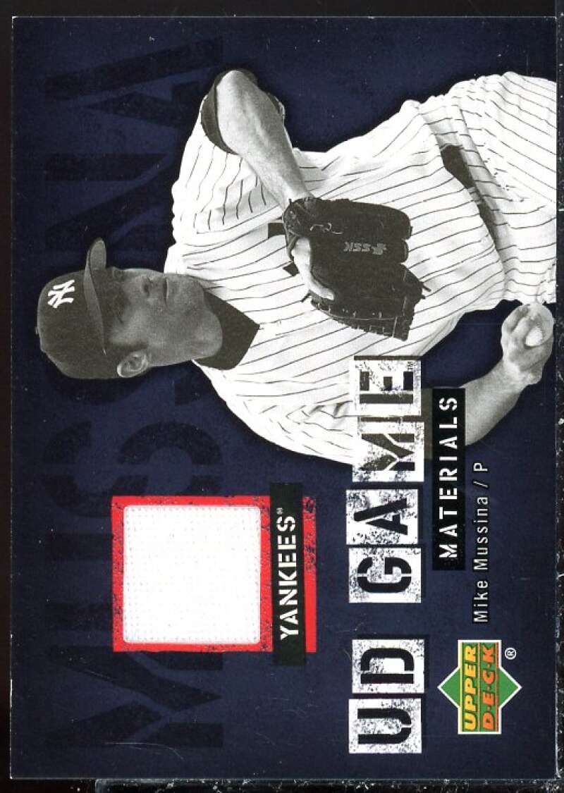 Mike Mussina Pants Card 2006 Upper Deck UD Game Materials #MM  Image 1