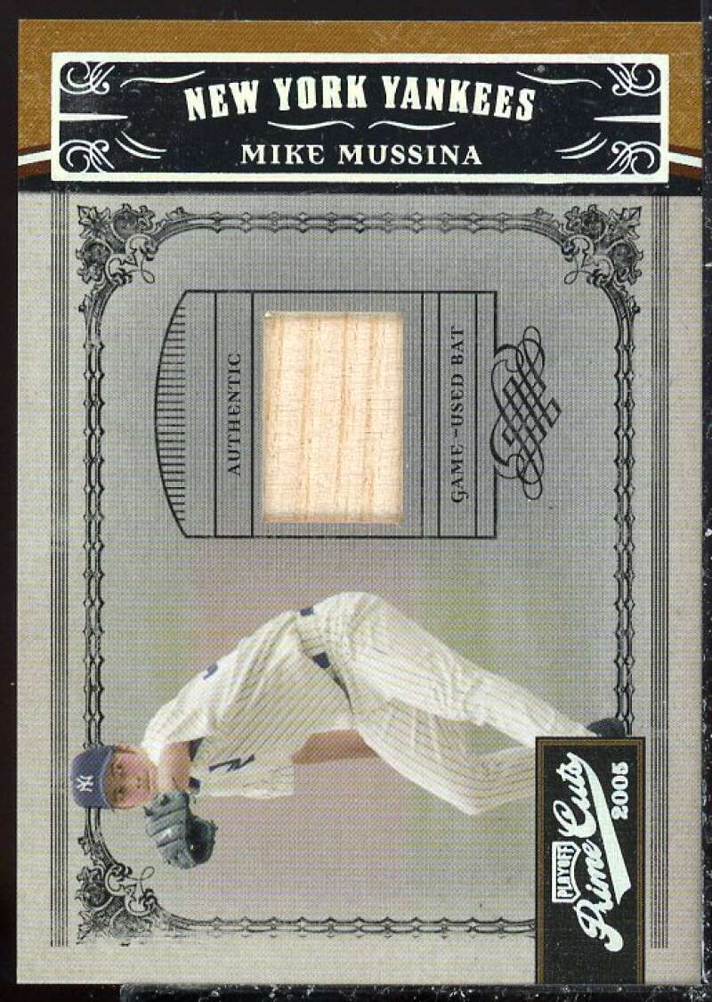 Mike Mussina Card 2005 Prime Cuts Material Bat #29  Image 1