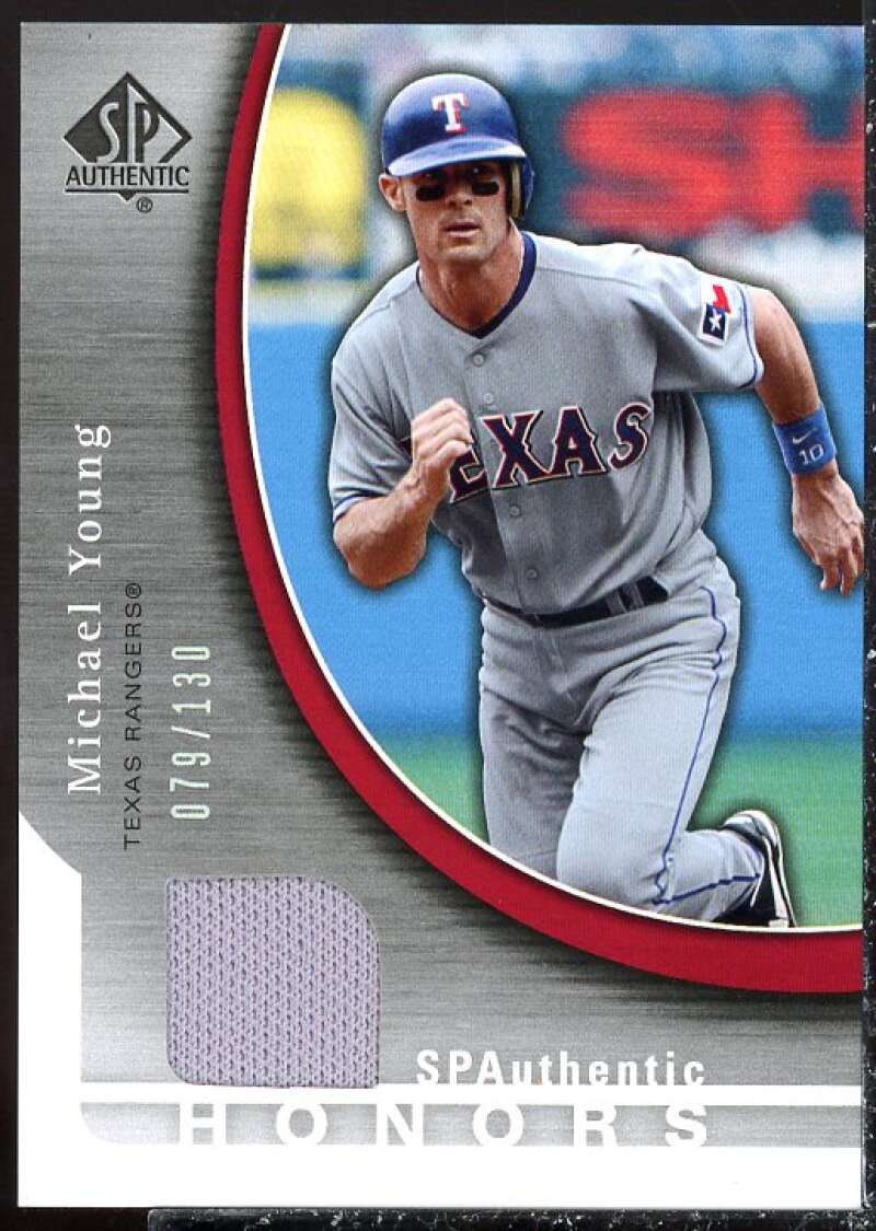 Michael Young Card 2005 SP Authentic Honors Jersey #MY  Image 1