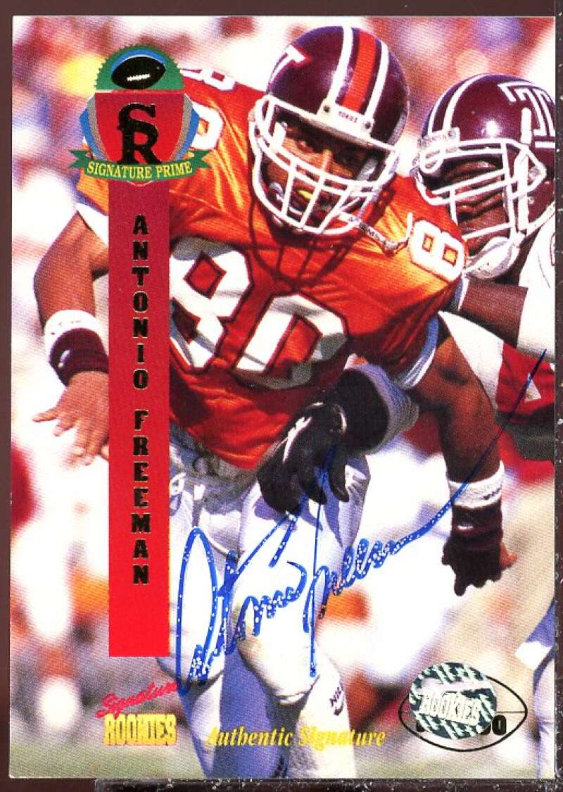 Antonio Freeman Card 1995 Signature Rookies Signature Prime Autographs #16  Image 1