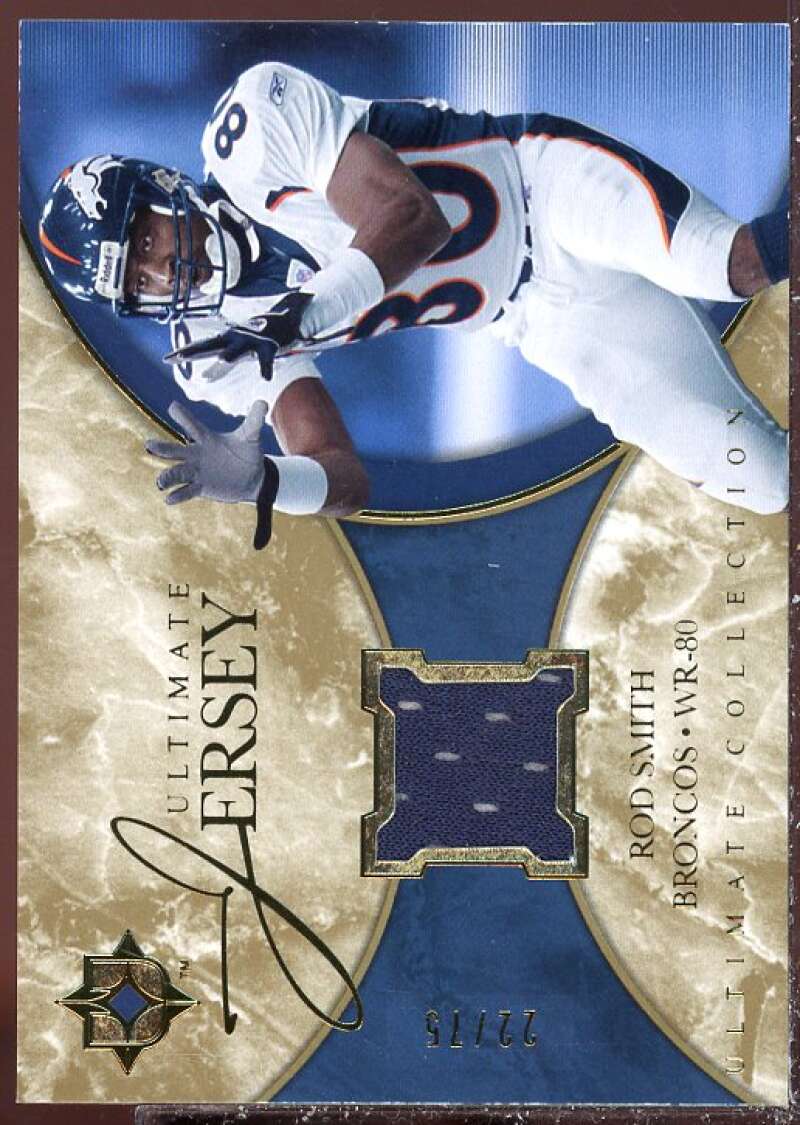 Rod Smith Card 2006 Ultimate Collection Jerseys Silver #ULRS  Image 1