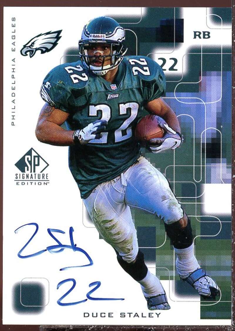 Duce Staley Card 1999 SP Signature Autographs #ST  Image 1