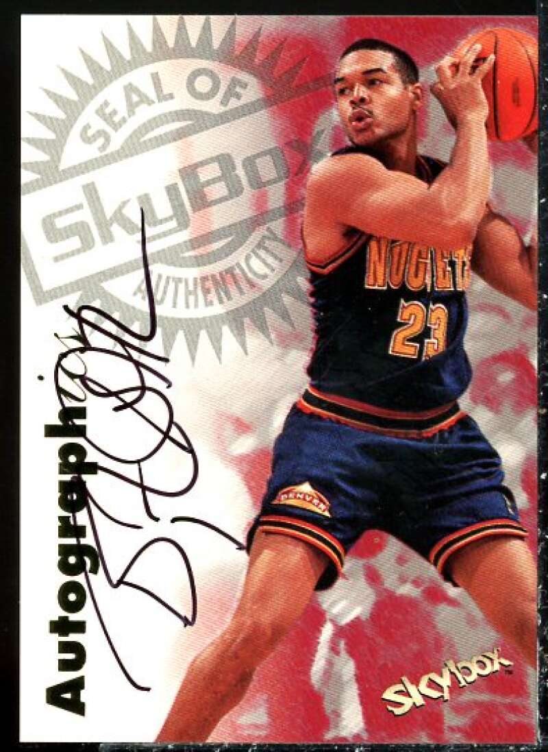 Bryant Stith Card 1997-98 SkyBox Premium Autographics #100  Image 1