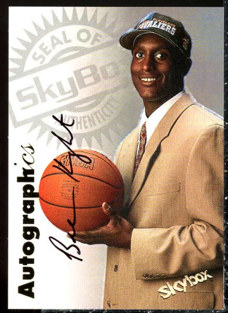 Brevin Knight Card 1997-98 SkyBox Premium Autographics #63  Image 1