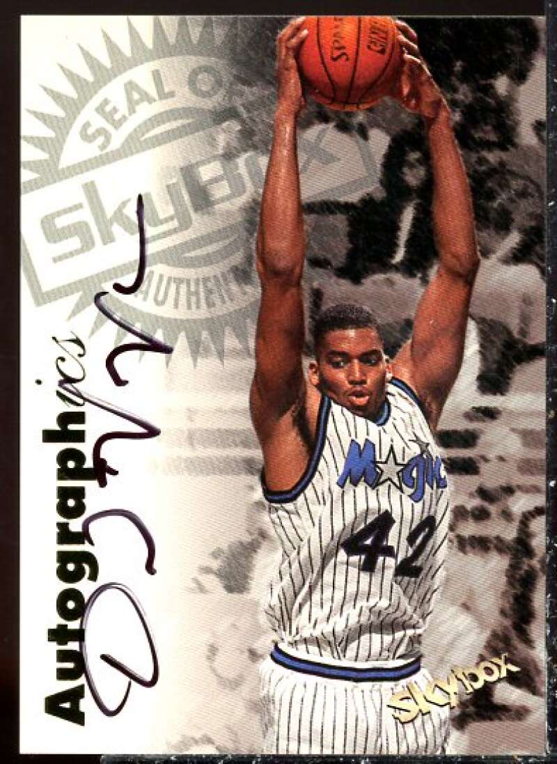 David Vaughn Card 1997-98 SkyBox Premium Autographics #105  Image 1