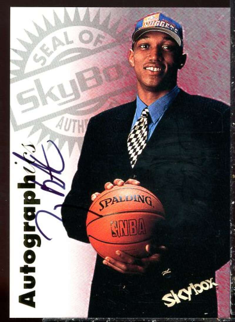 Tony Battie Card 1997-98 SkyBox Premium Autographics #11  Image 1