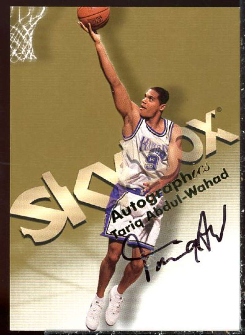 Tariq Abdul-Wahad Card 1998-99 SkyBox Premium Autographics #1  Image 1