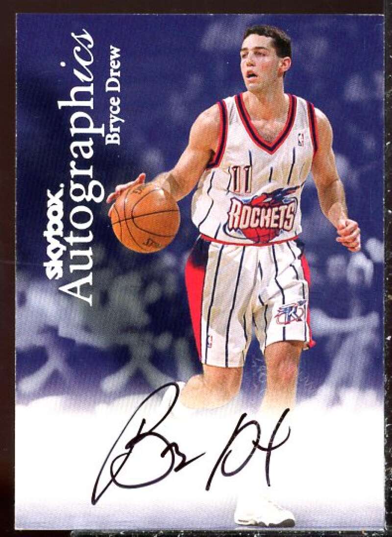 Bryce Drew Card 1999-00 SkyBox Premium Autographics #27  Image 1