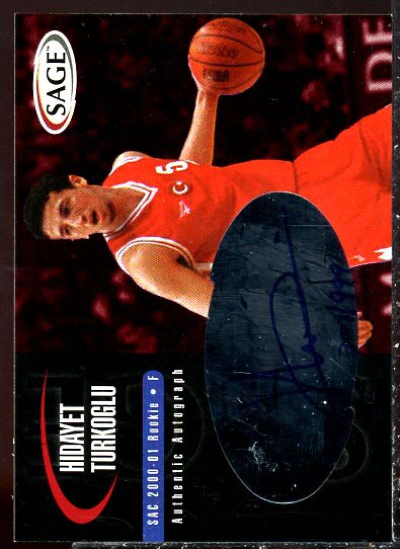 Hedo Turkoglu Card 2000 SAGE Autographs #A48  Image 1