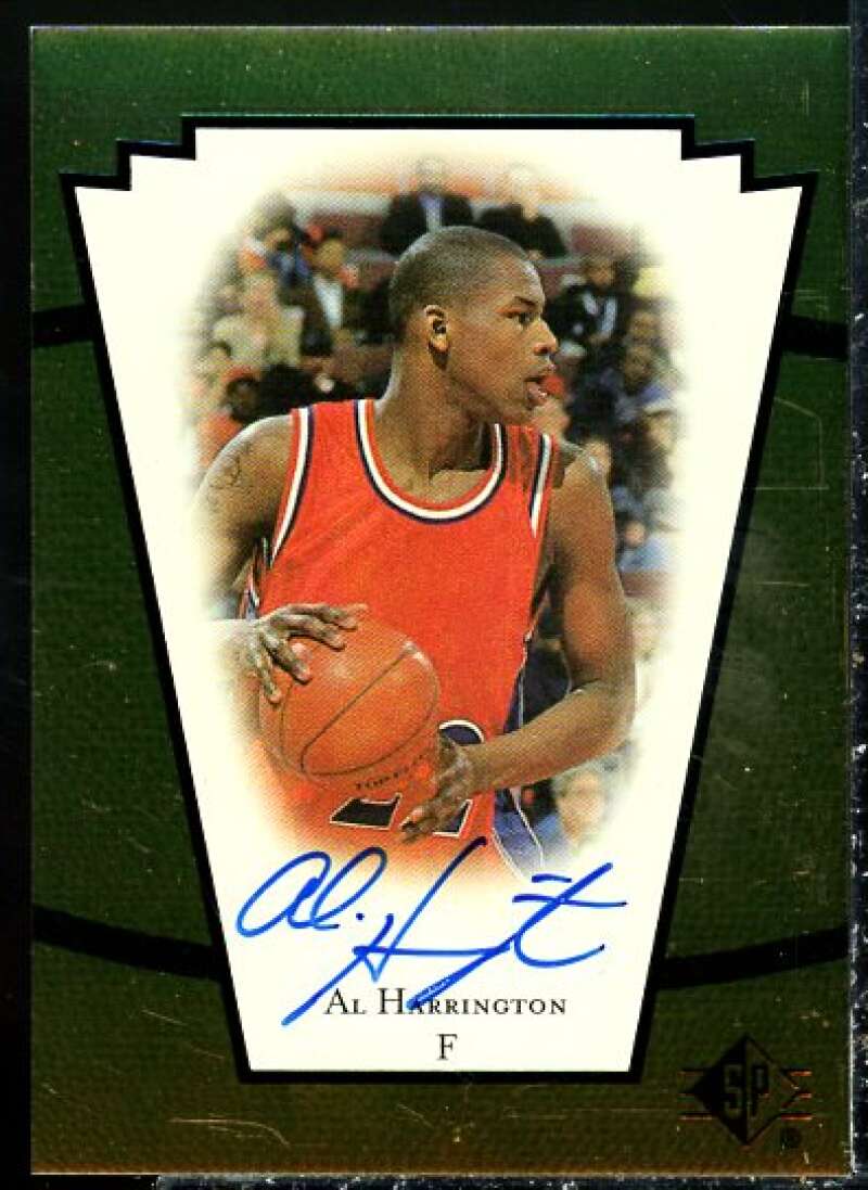 Al Harrington Card 1998 SP Top Prospects Vital Signs #AH  Image 1