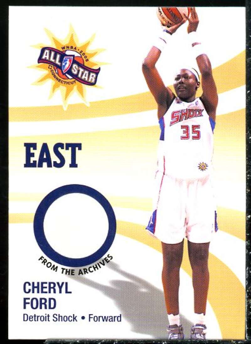 Cheryl Ford Card 2006 WNBA All-Star Jerseys #RE4  Image 1