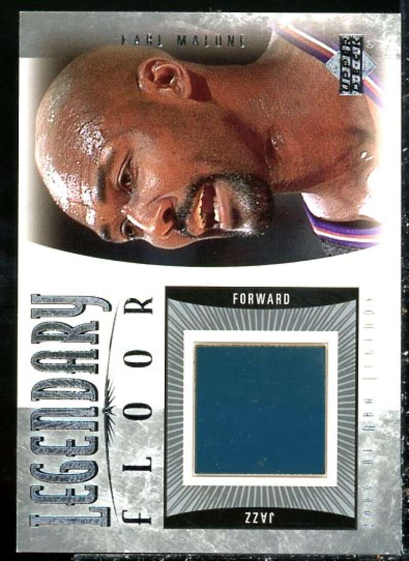 Karl Malone Card 2001-02 Upper Deck Legends Legendary Floor #KMF  Image 1