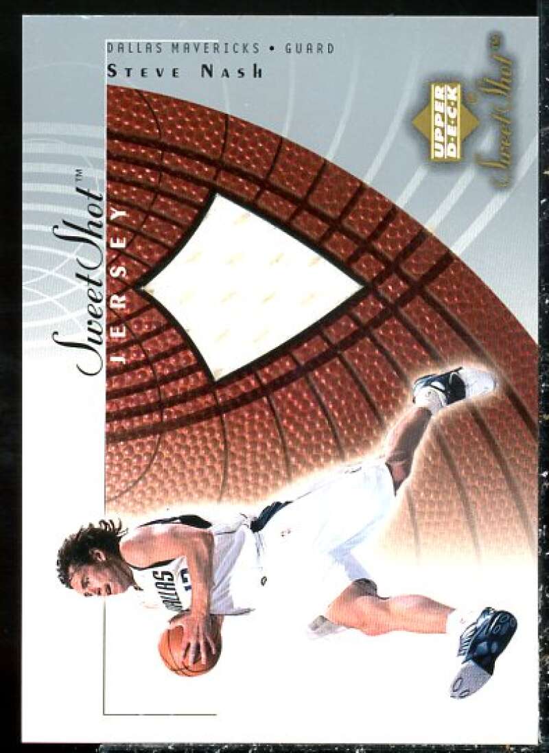 Steve Nash Card 2002-03 Sweet Shot Jerseys #SNJ  Image 1