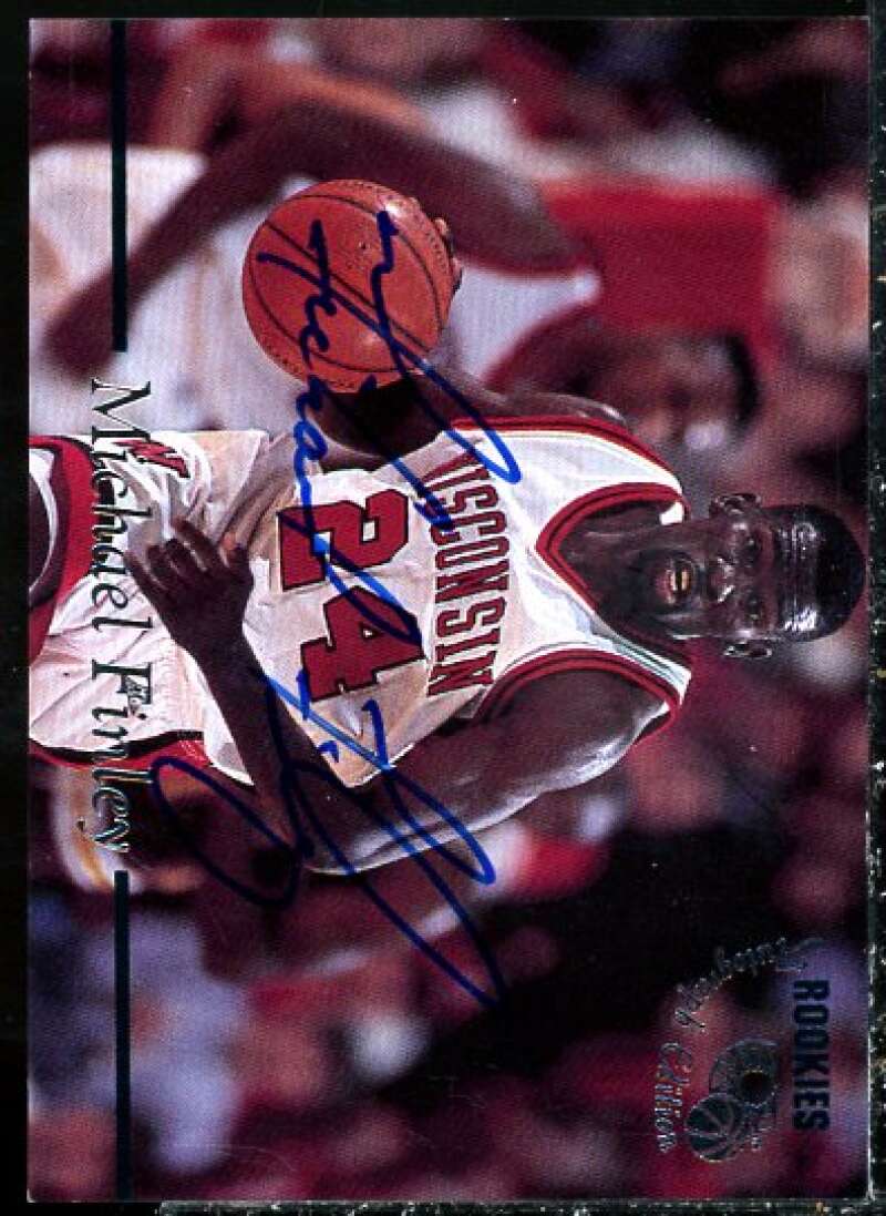 Michael Finley Card 1995 Classic Autographs #19A  Image 1