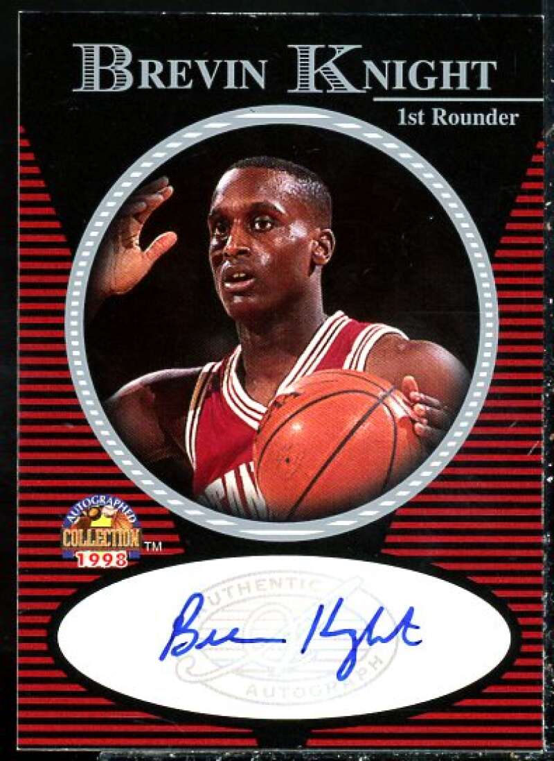 Brevin Knight BK Card 1997-98 Score Board Autographed Collection Autographs #13  Image 1