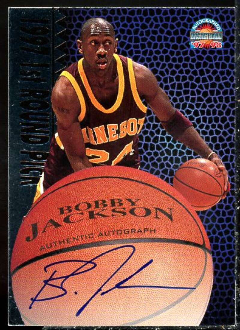 Jackson Rookie Auto RC 1997 Score Board Basketball Signatures Silver Bobby #  Image 1