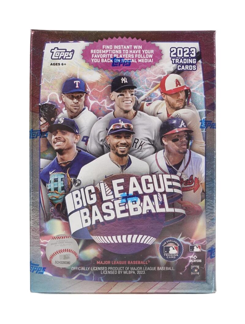 2023 Topps Big League Baseball 10-Pack Blaster Box Image 2