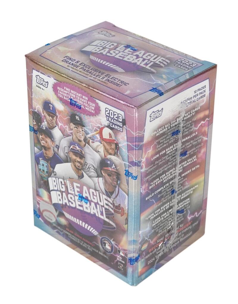 2023 Topps Big League Baseball 10-Pack Blaster Box Image 1