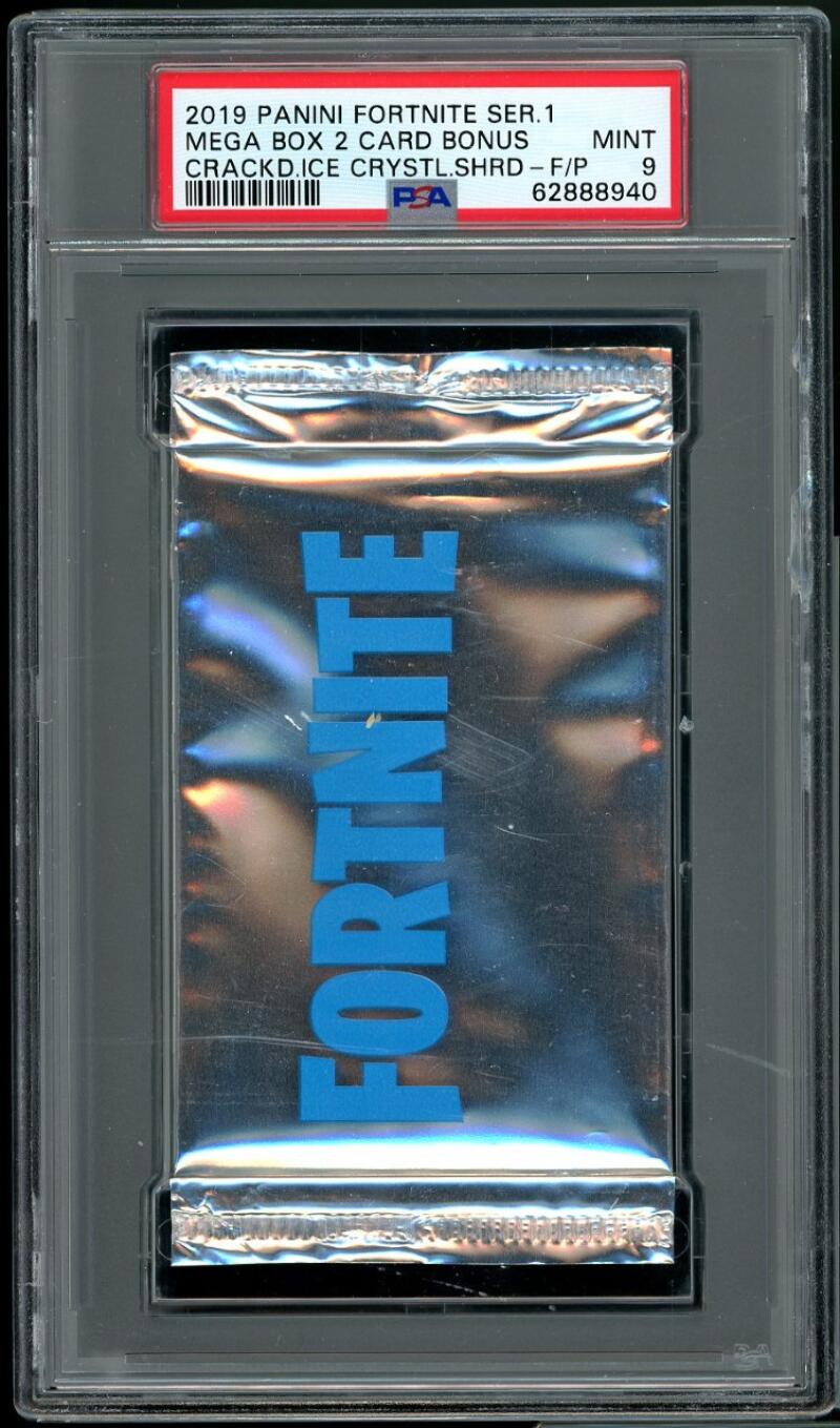 2019 Panini Fortnite Series 1 Mega Box USA Foil Pack  PSA 9 Image 1