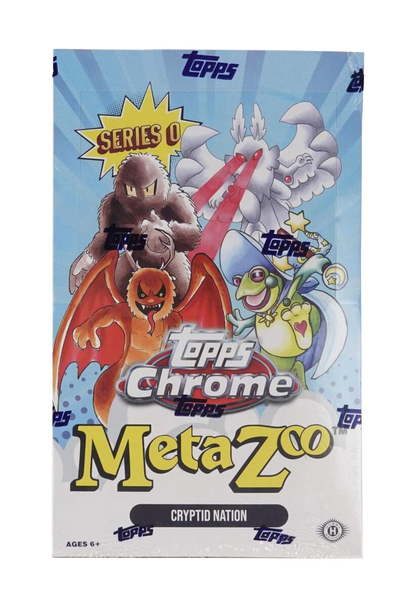 2023 Topps MetaZoo Chrome Series 0 Hobby Box  Image 1