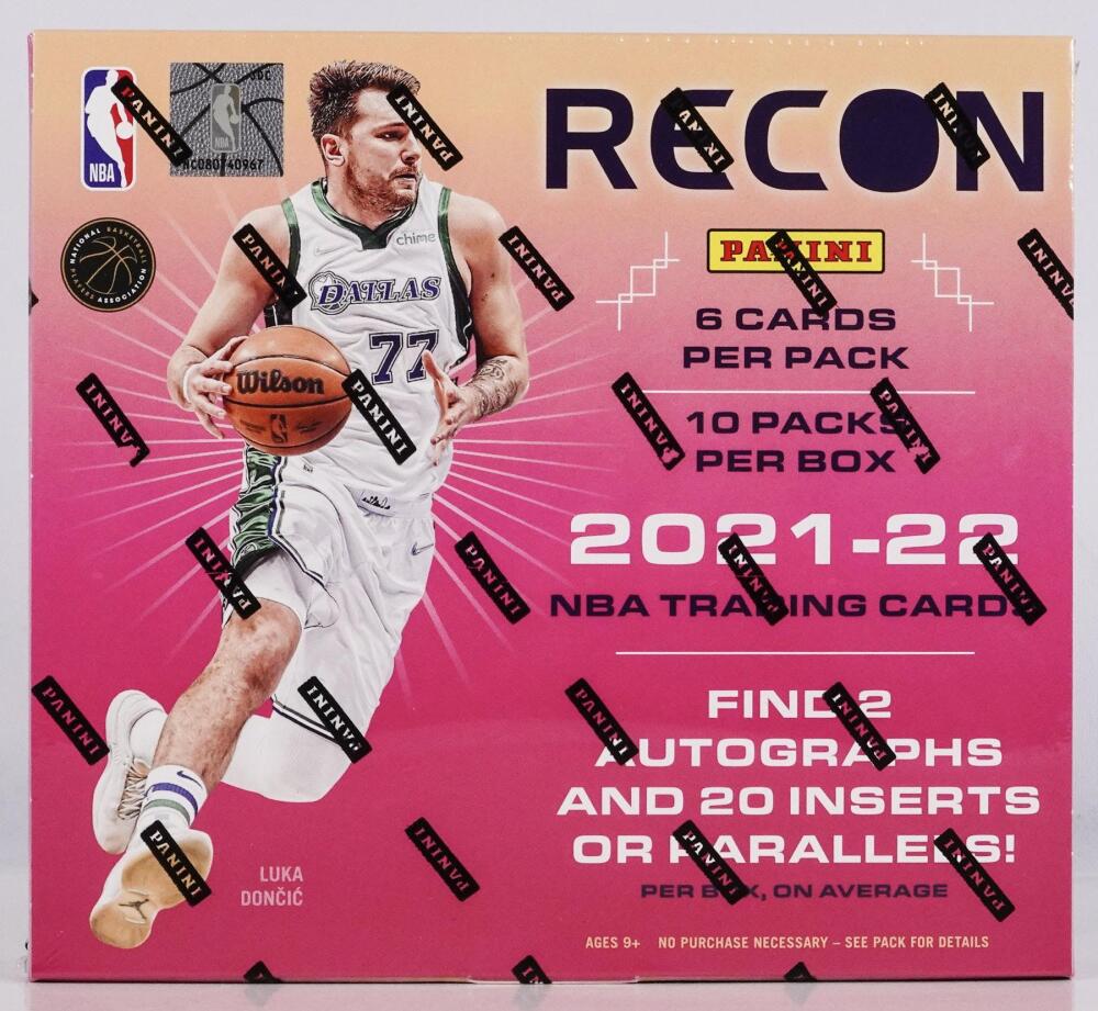 2021-22 Panini Recon Basketball Hobby Box Image 2